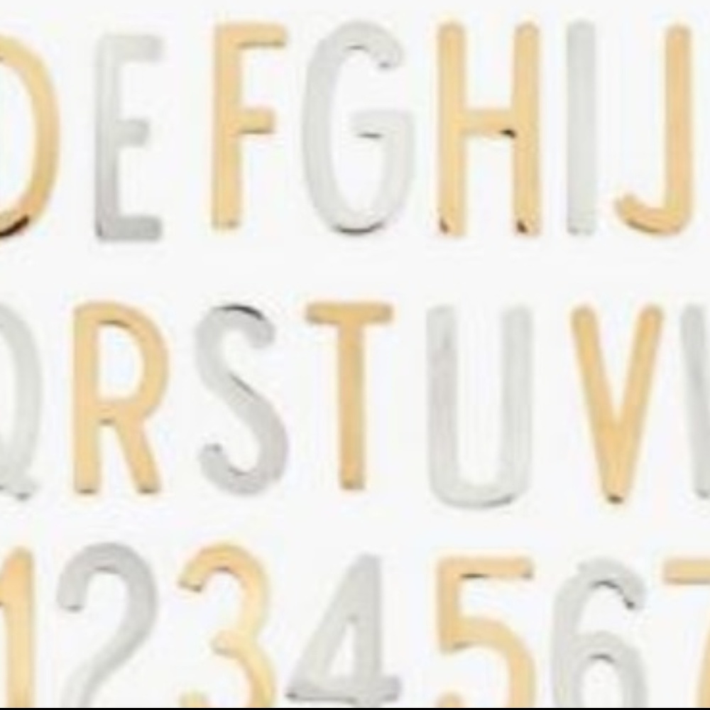 NWT Keep Collective Gold Letter "T"